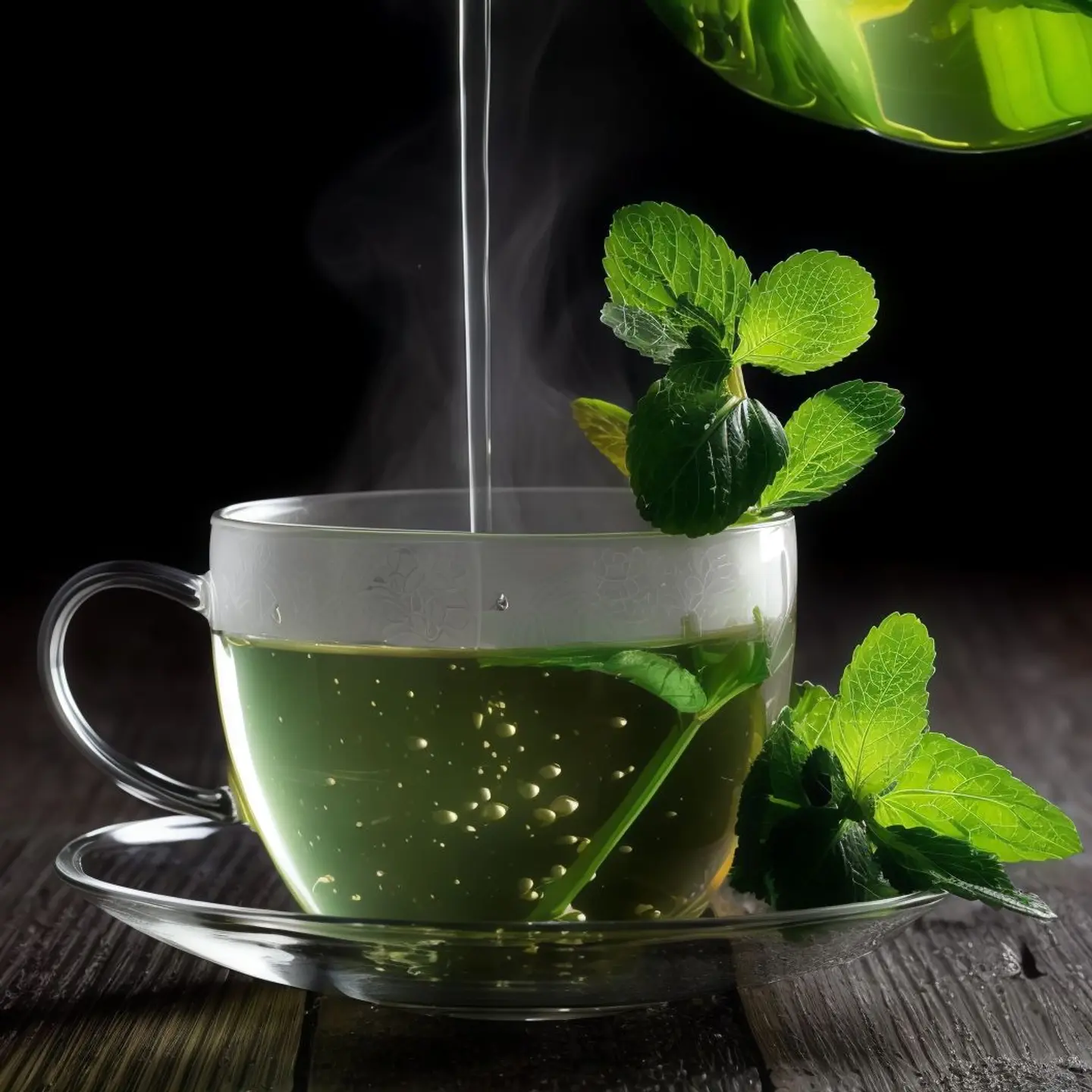شاي أخضر
