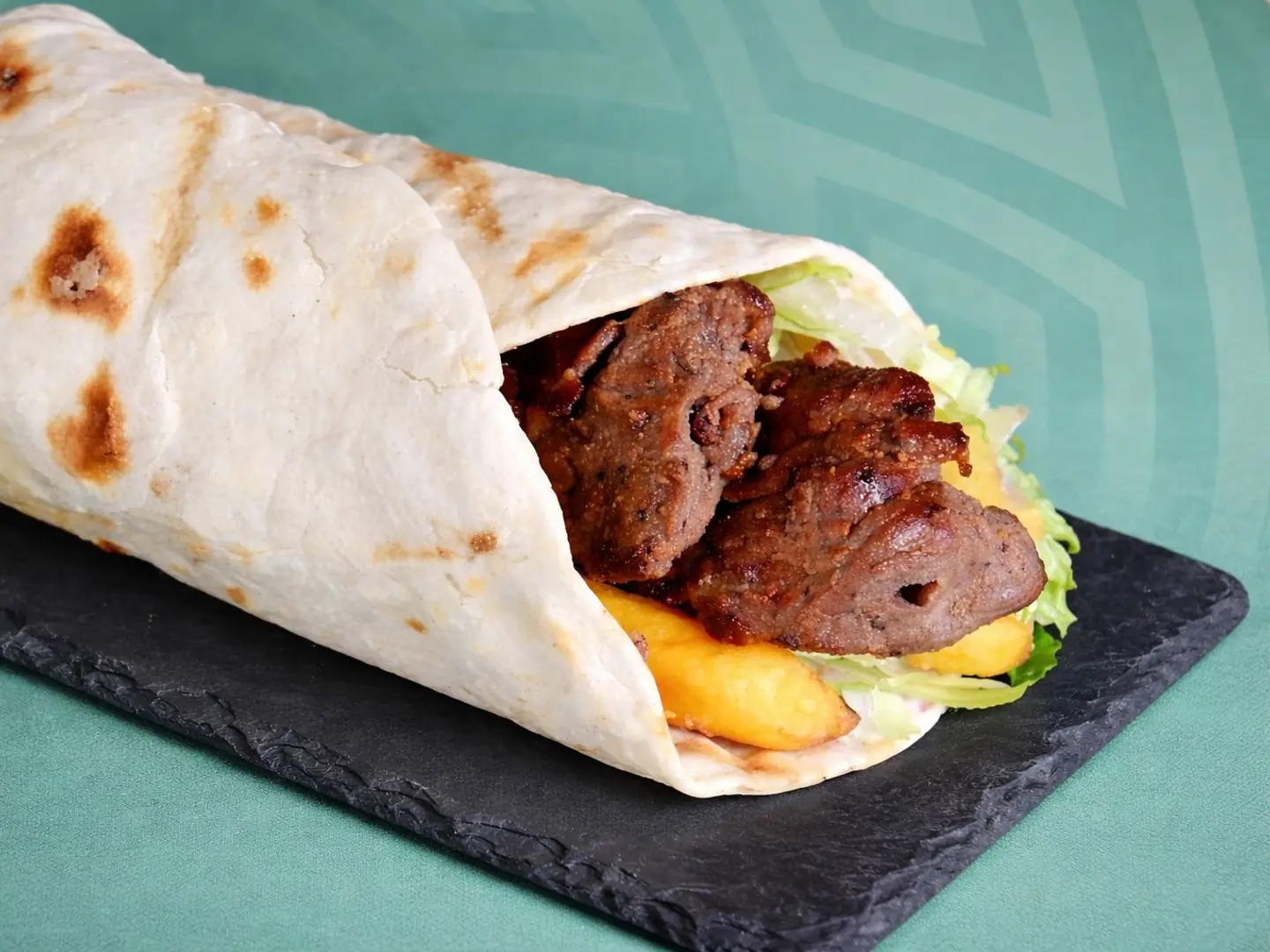 Beef Cubes Sandwich Awsal