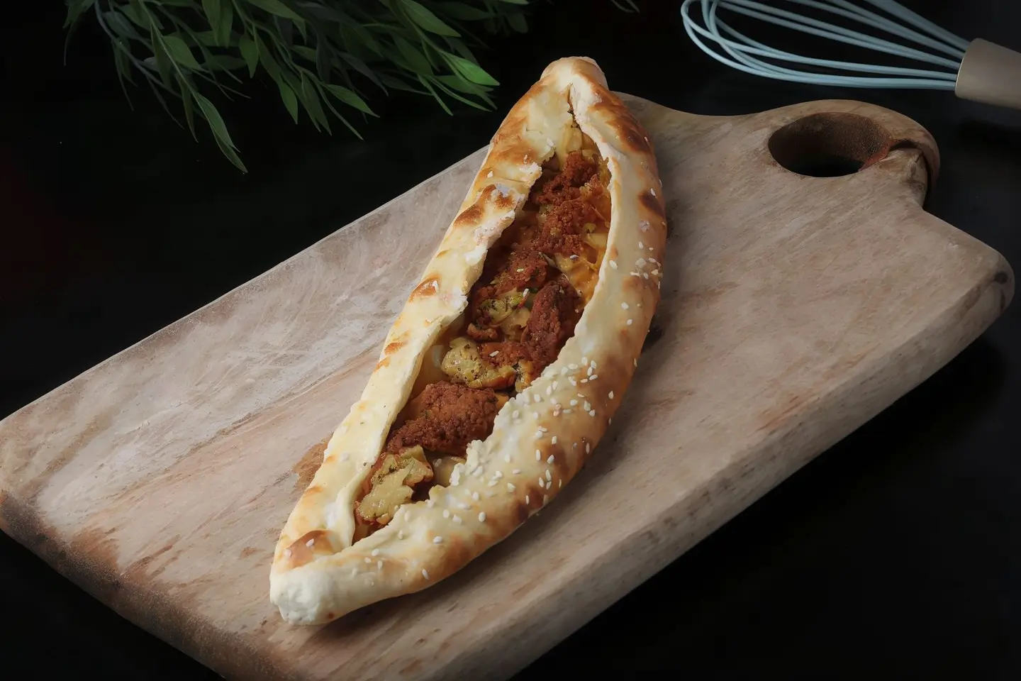 Pie Potato With Falafel