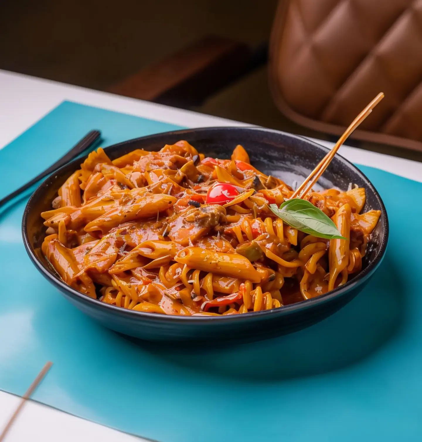Bbq Pasta   Chicken