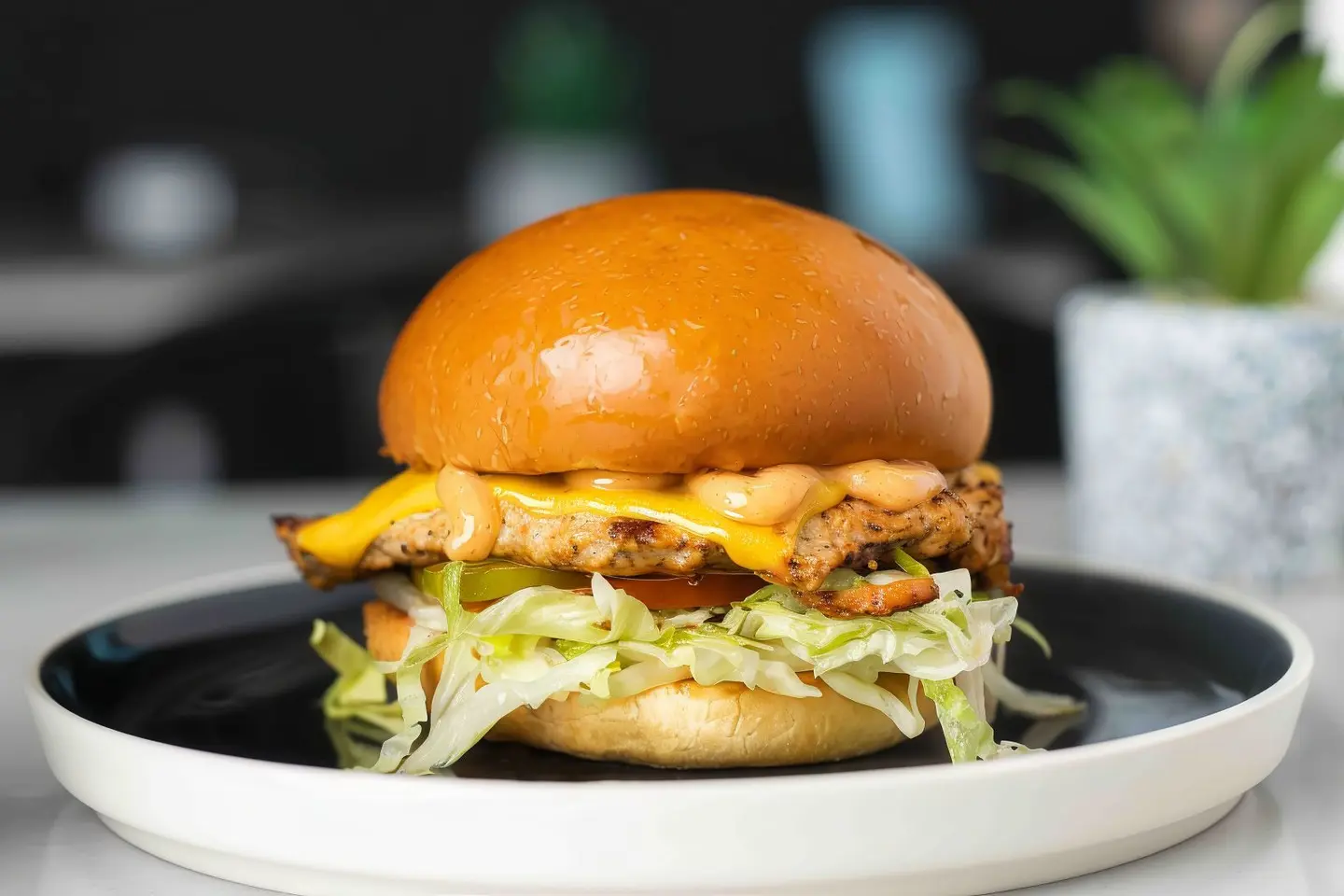 Grilled Chicken Burger