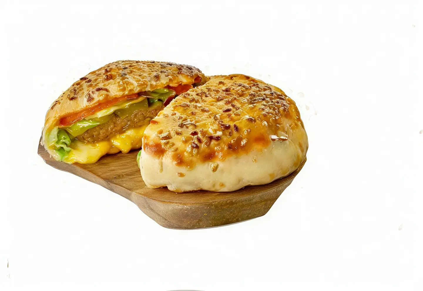 فطيرة برجر لحم