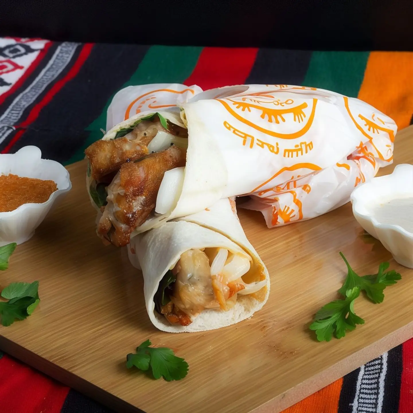 ساندوتش سيريه سمك