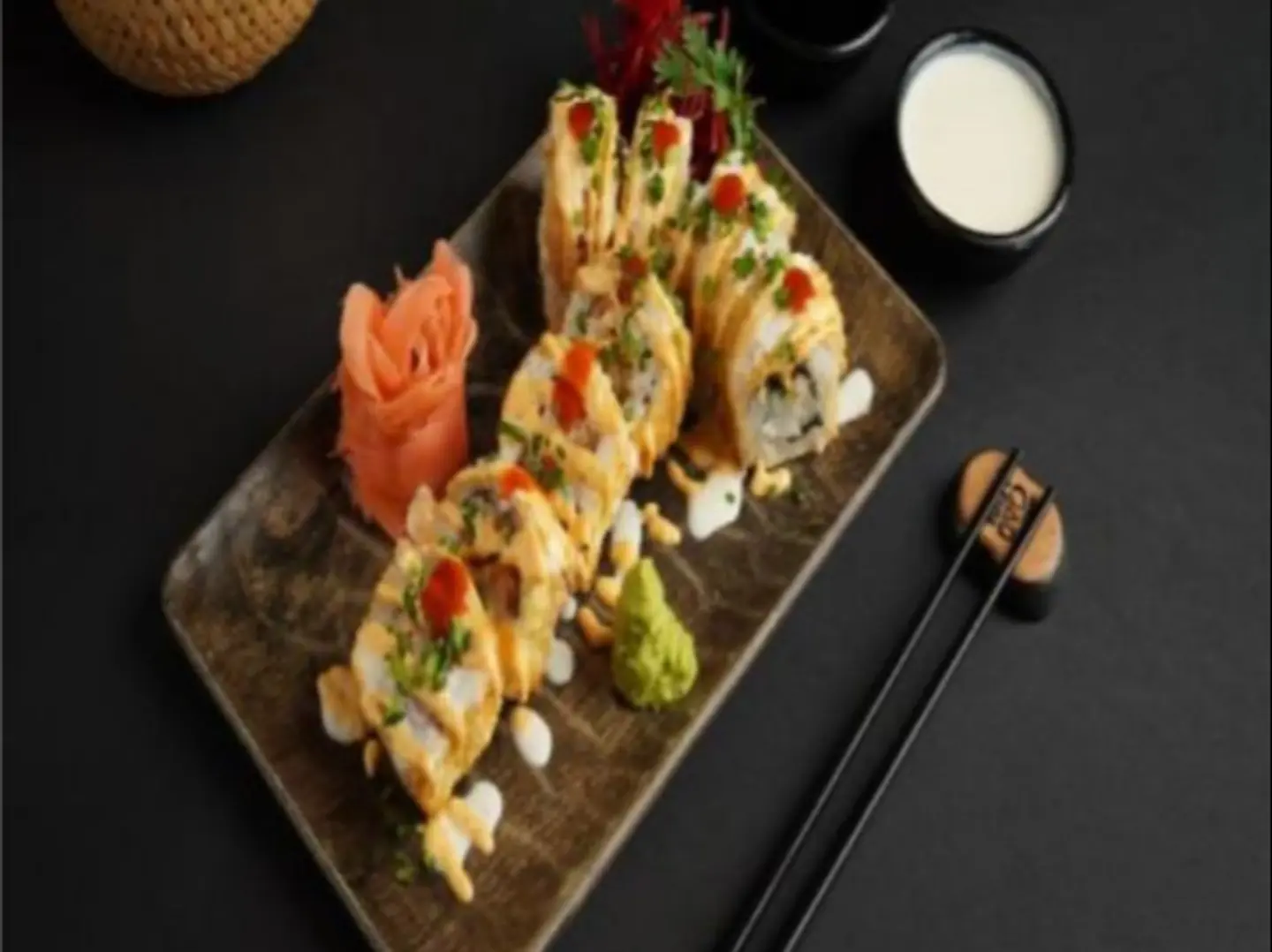 Hot Parmesan Cheese (Fried Sushi)