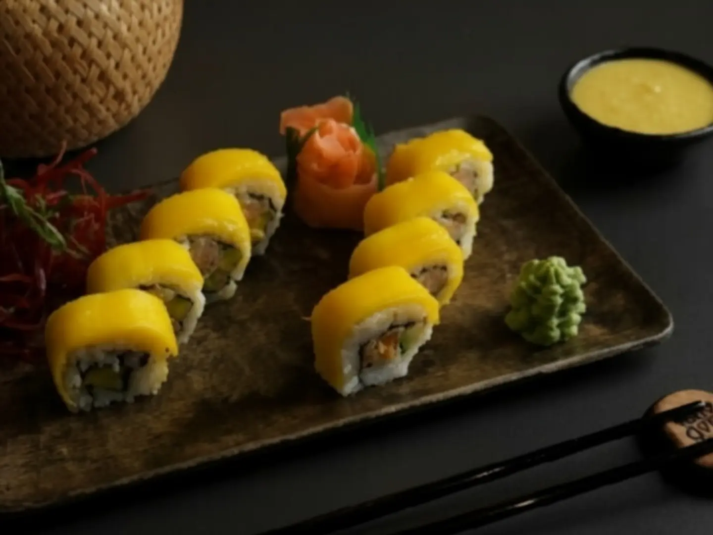 Mango Sushi Roll..