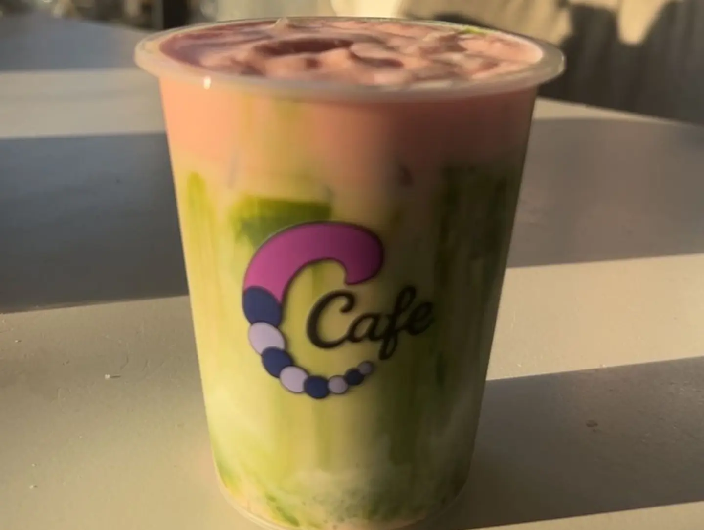 Matcha Strawberry Foam