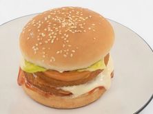 برجر دجاج -بدون جبن