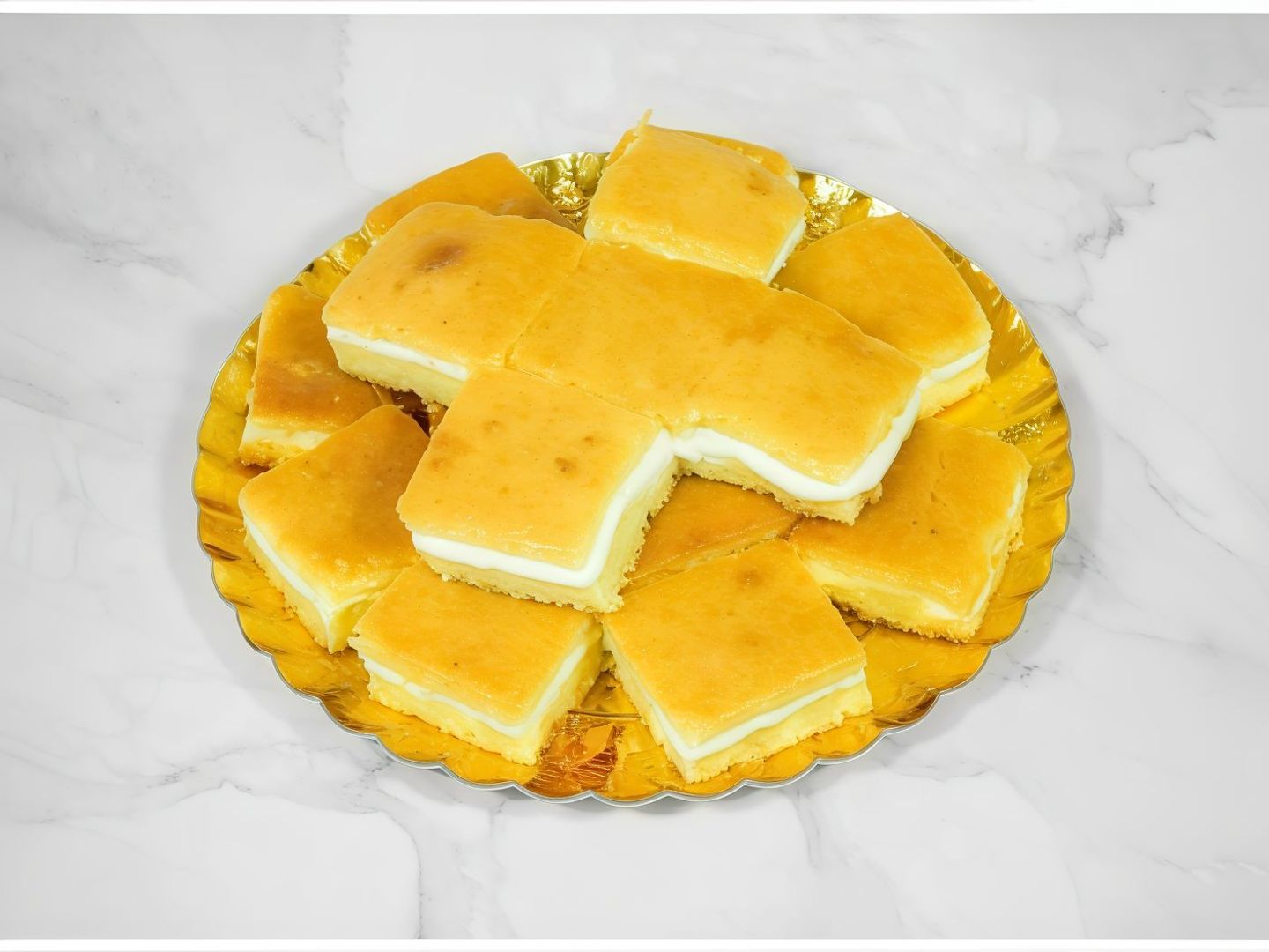 Half A Kilo Of Cream Basbousa