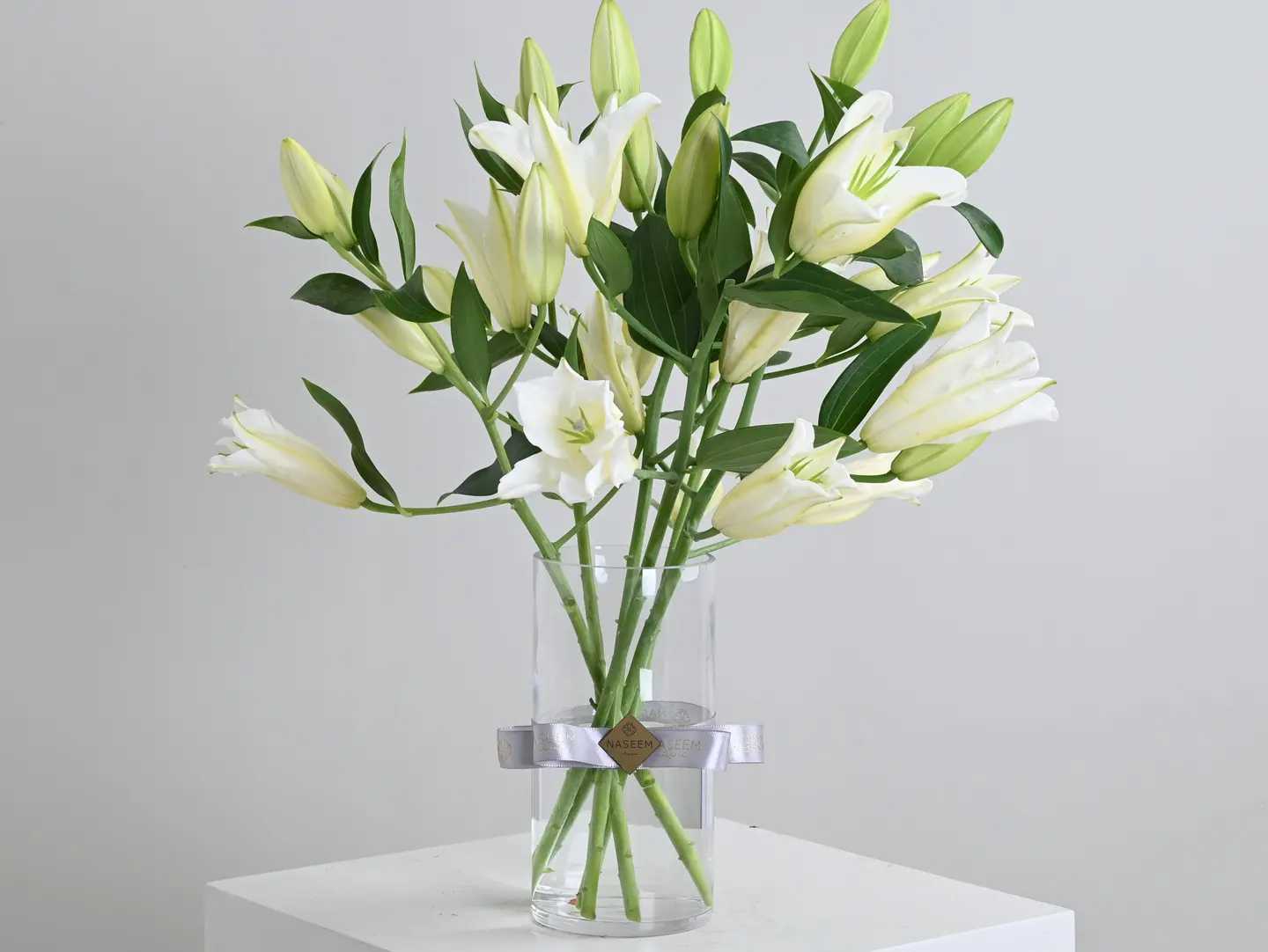 Casablanca White Vase