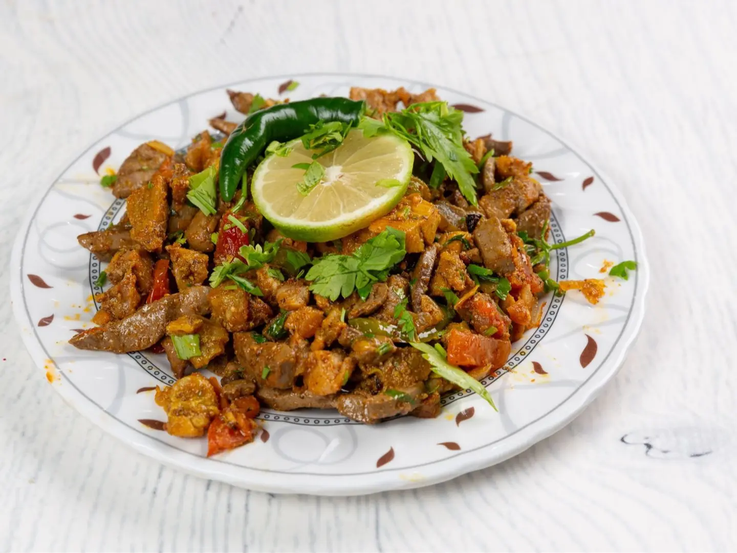 Plain Liver Platter