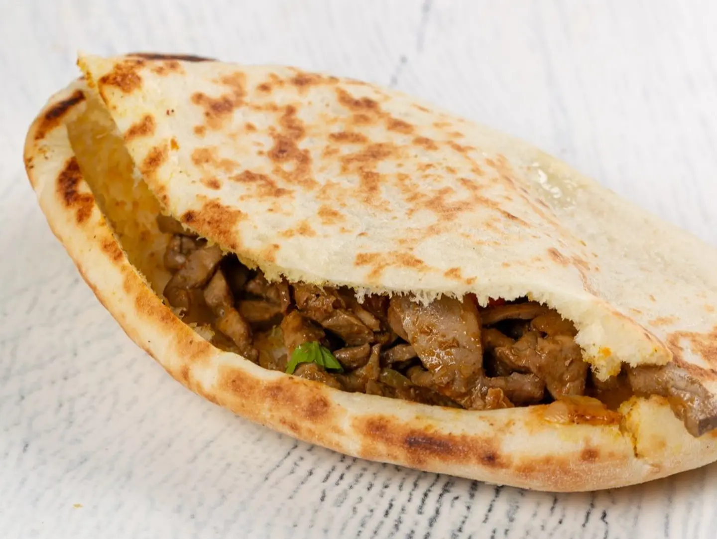 Liver And Cheese Sandwich