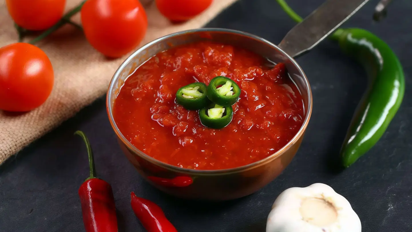 سلطة احمر حار