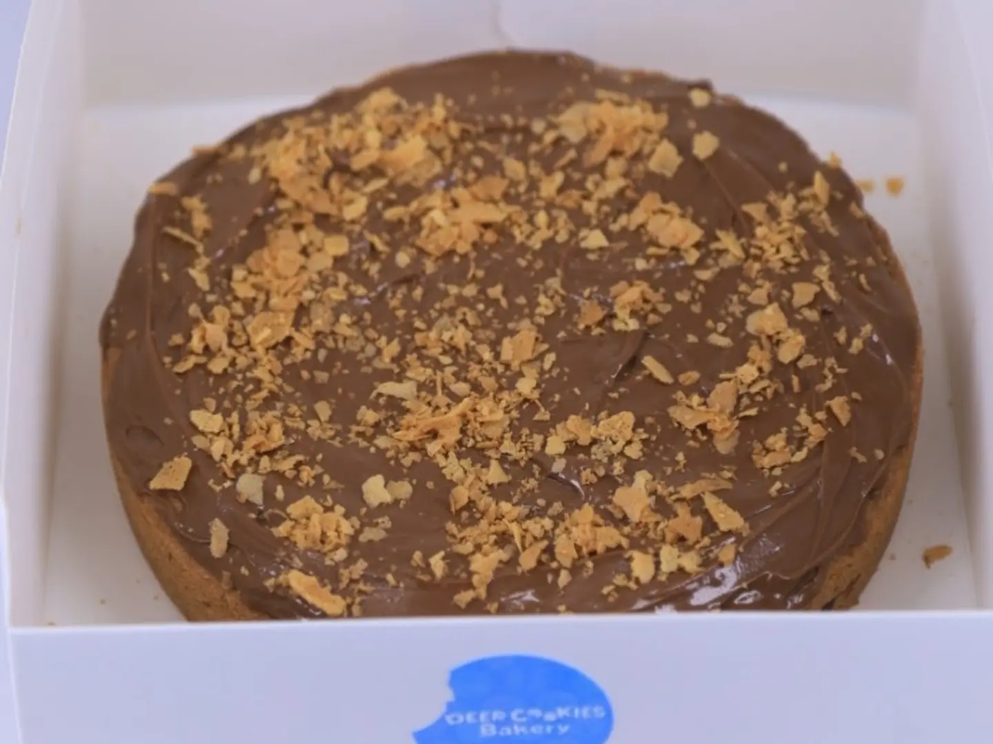 Kinder Cookie Cake   Pecan   Saffron   Pistachio   Nutella