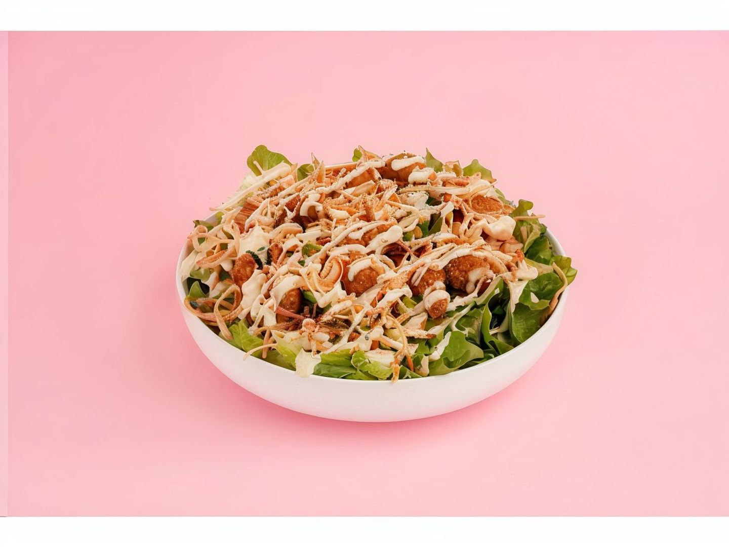 Crunchy Seafood Salad.