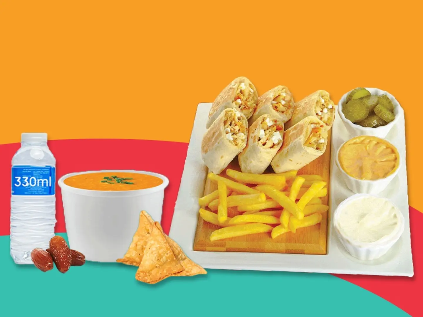 وجبة عربي شاورما