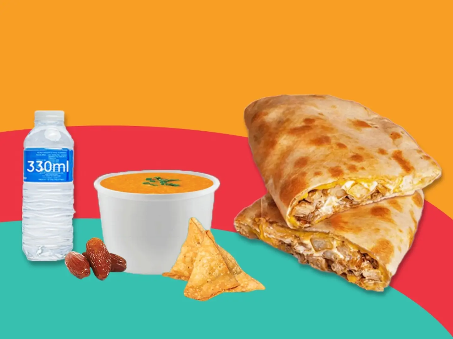 وجبة فطيرة دجاج