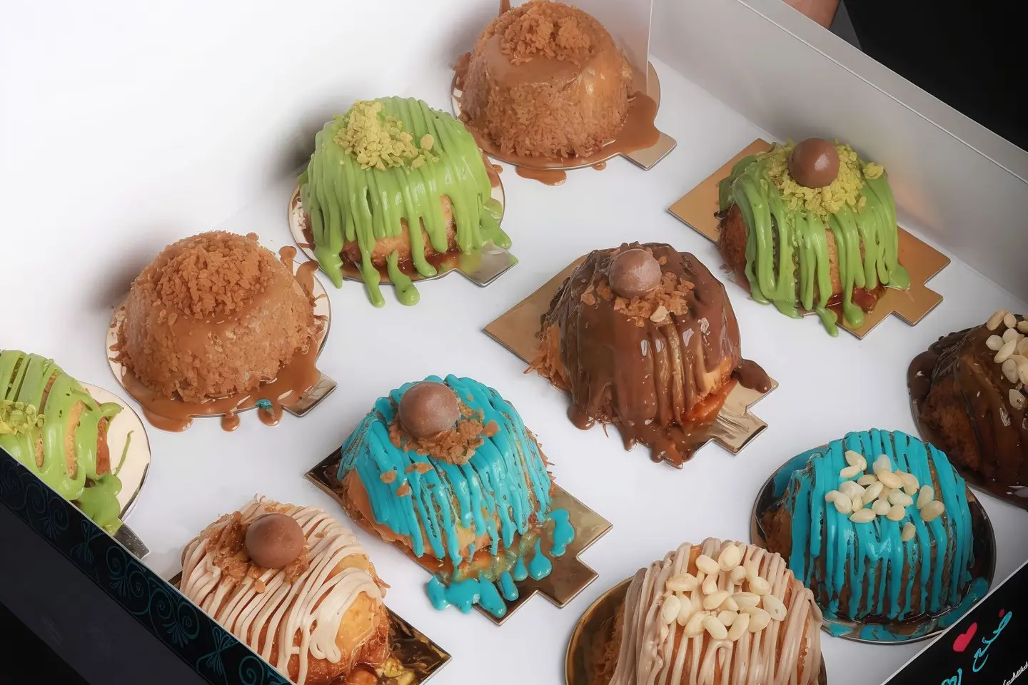 كنافة ميني بولي فارد اثنا عشر قطعة قطعة للمناسبات