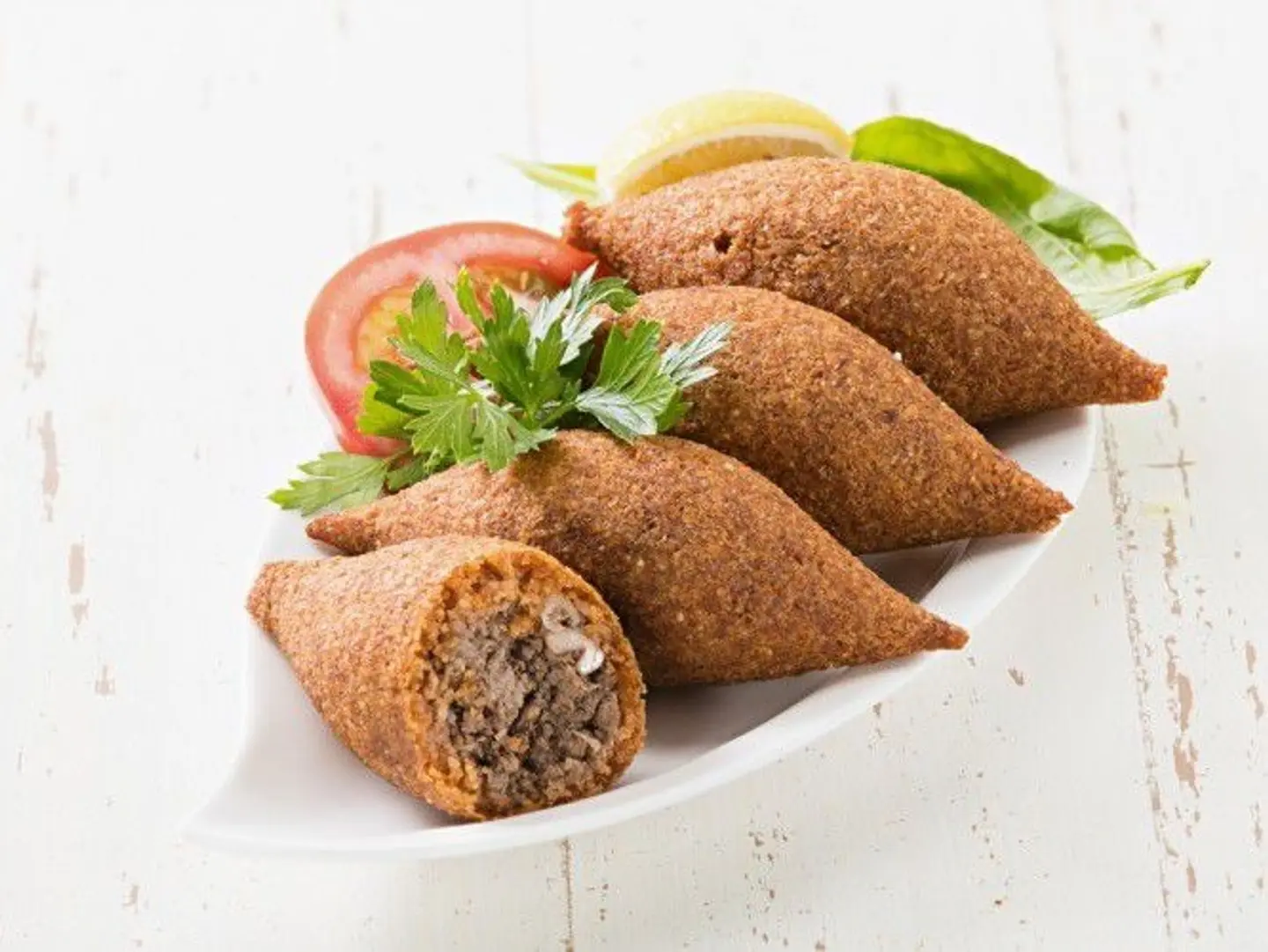 Fried Meat Kibbeh 5 Pieces