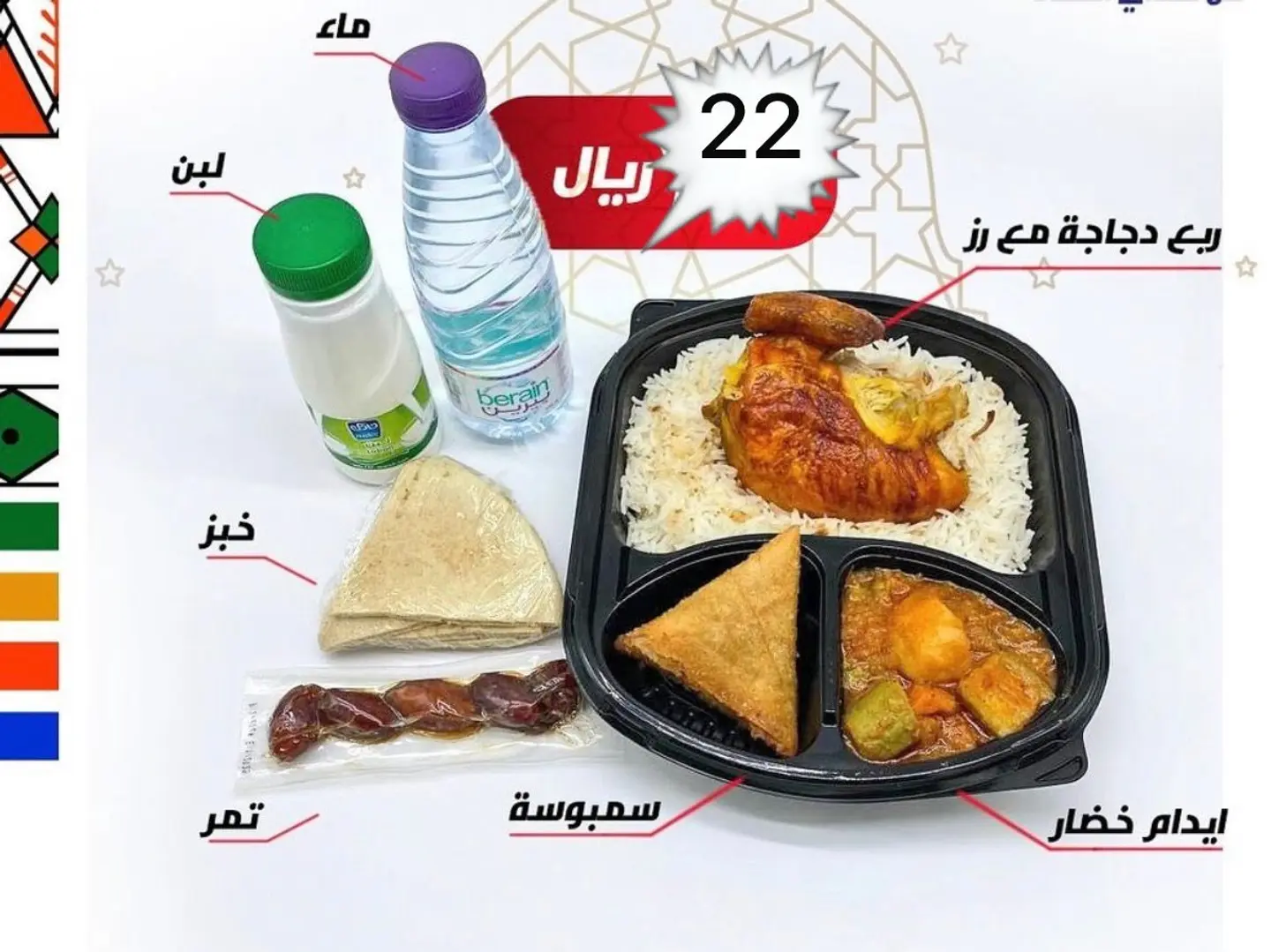 Iftar Meal For A Fasting Person