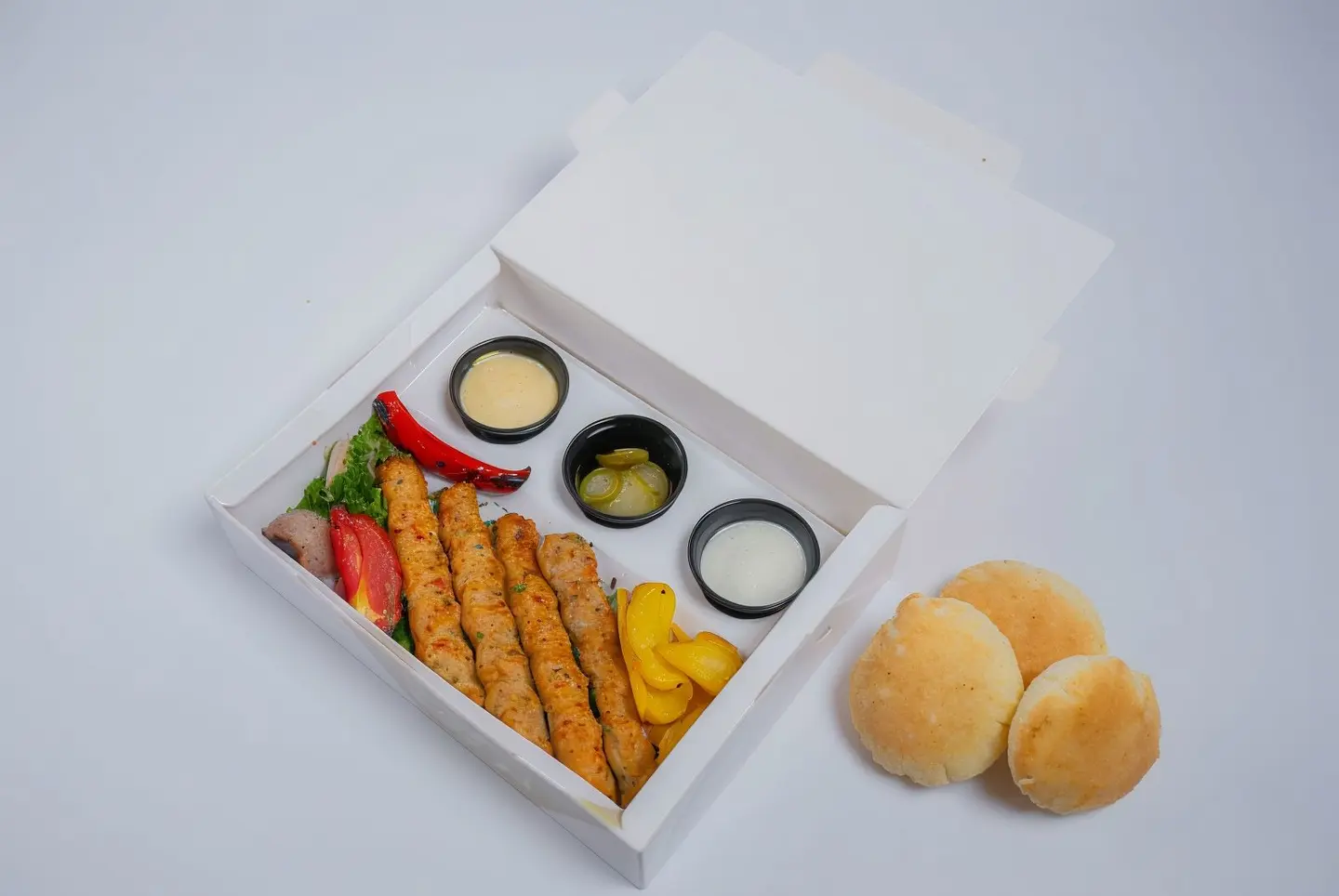 صحن كباب دجاج