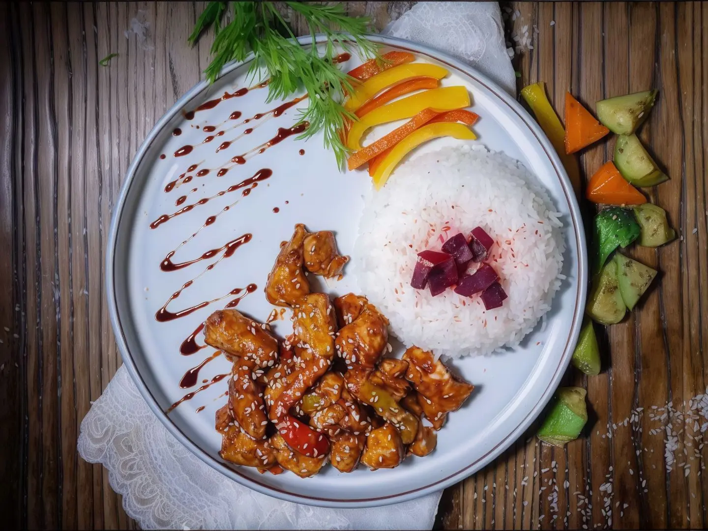 دجاج ترياكي