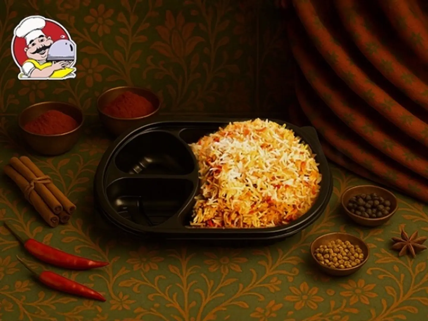 ارز برياني سادة - الصغير