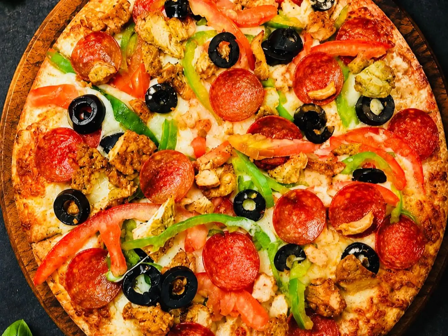 Chicken Pepperoni Pizza - Small