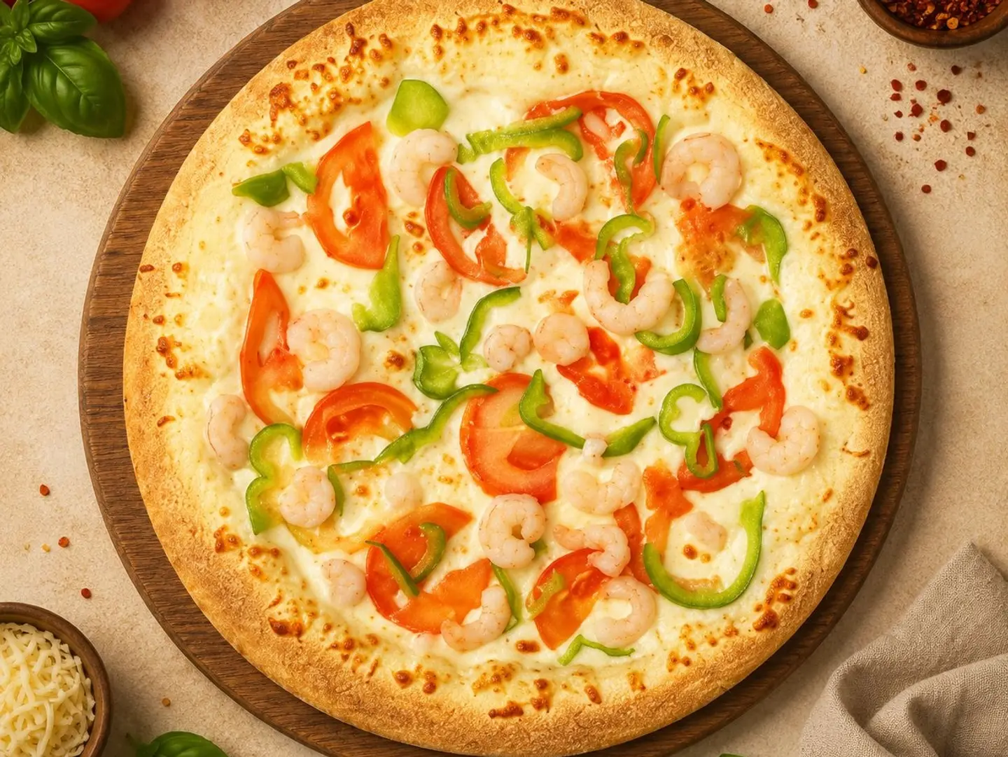 Shrimp Pizza  - Small