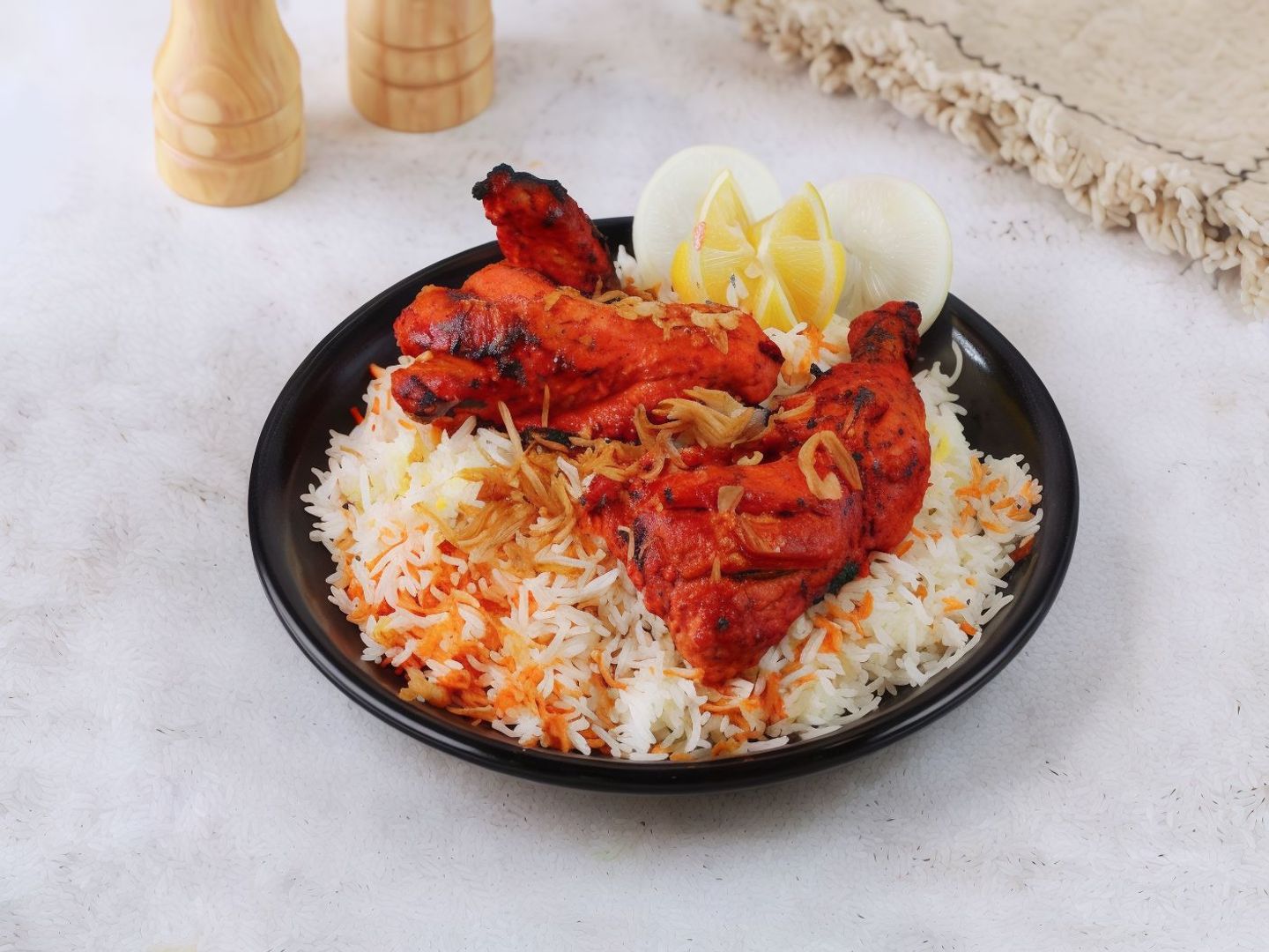 تندورى دجاج مع ارز
