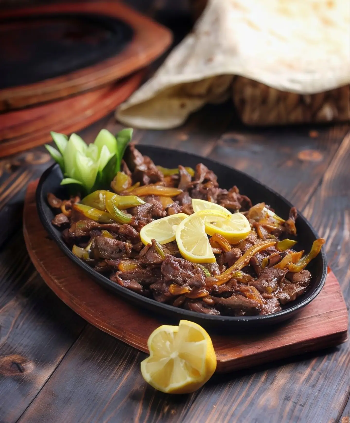 طبق كبده عالصاج