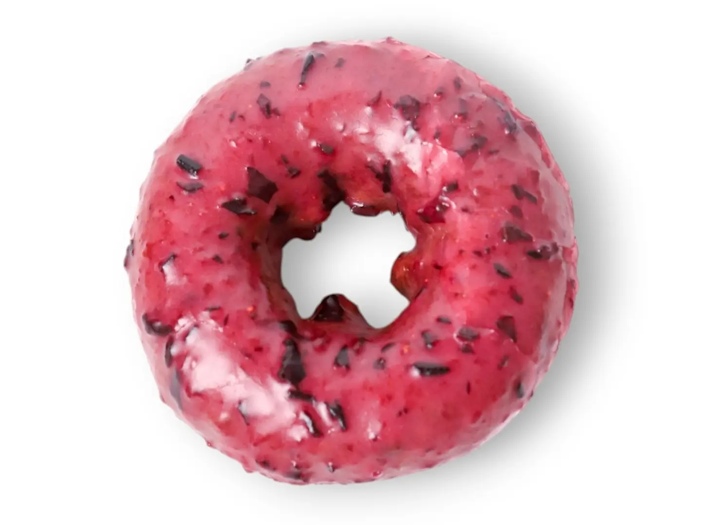 كيك دونات بالتوت أزرق