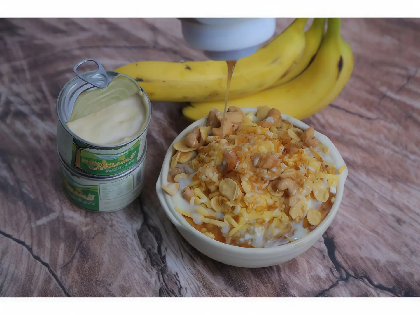 معصوب قشطة عسل شيدر كورن