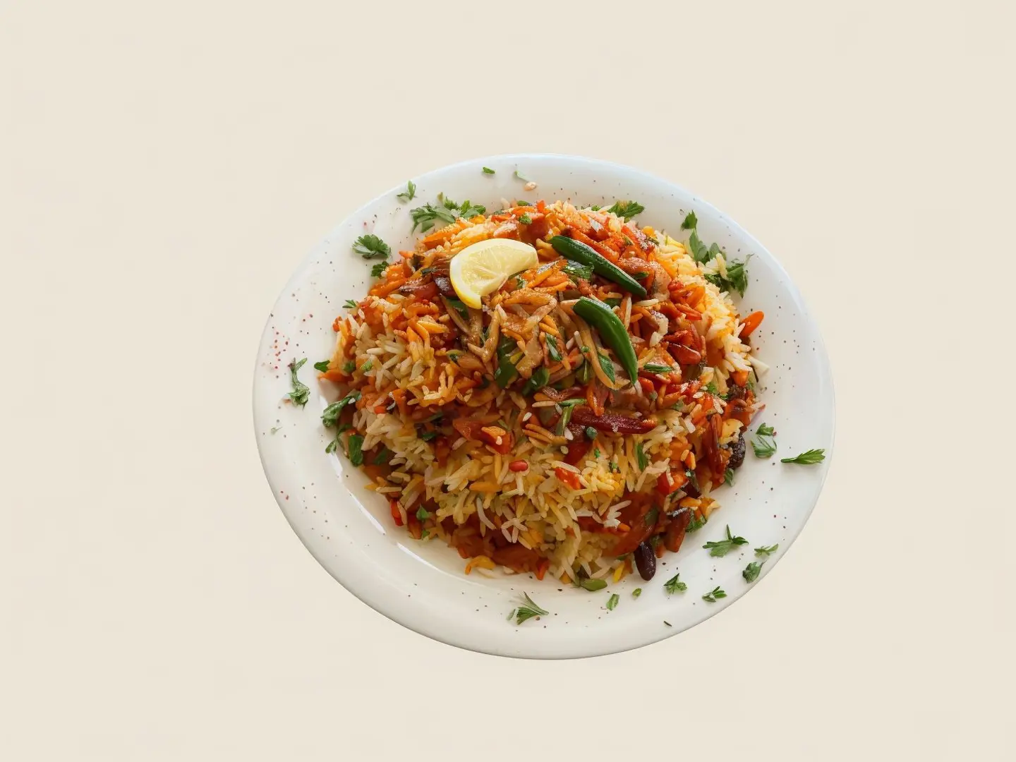 Two People Kabsa Rice