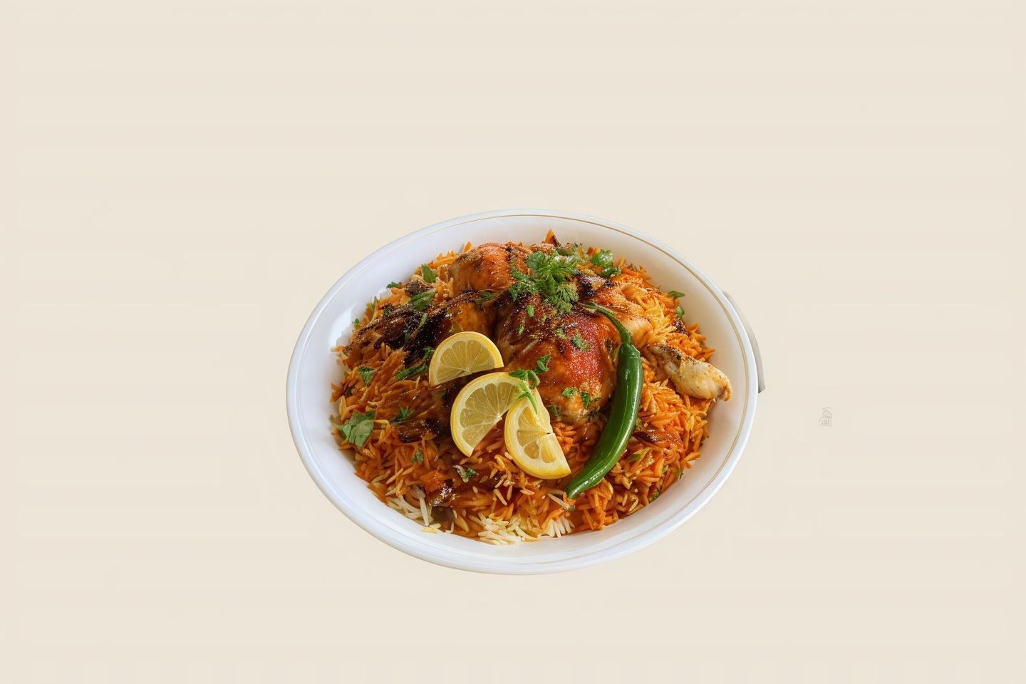 كبسة دجاج - ربع حبة كبسة
