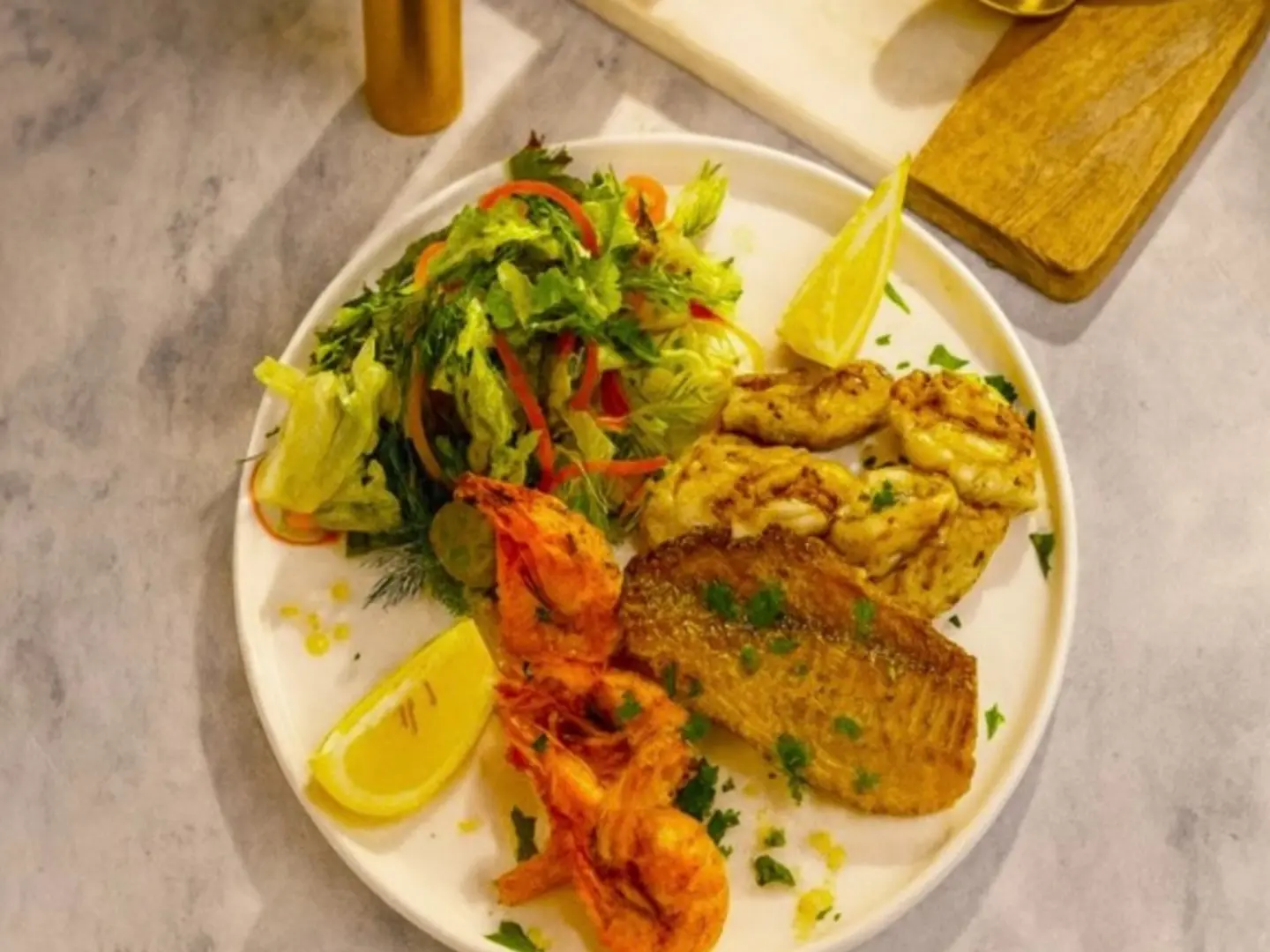 Grilled Seafood Platter