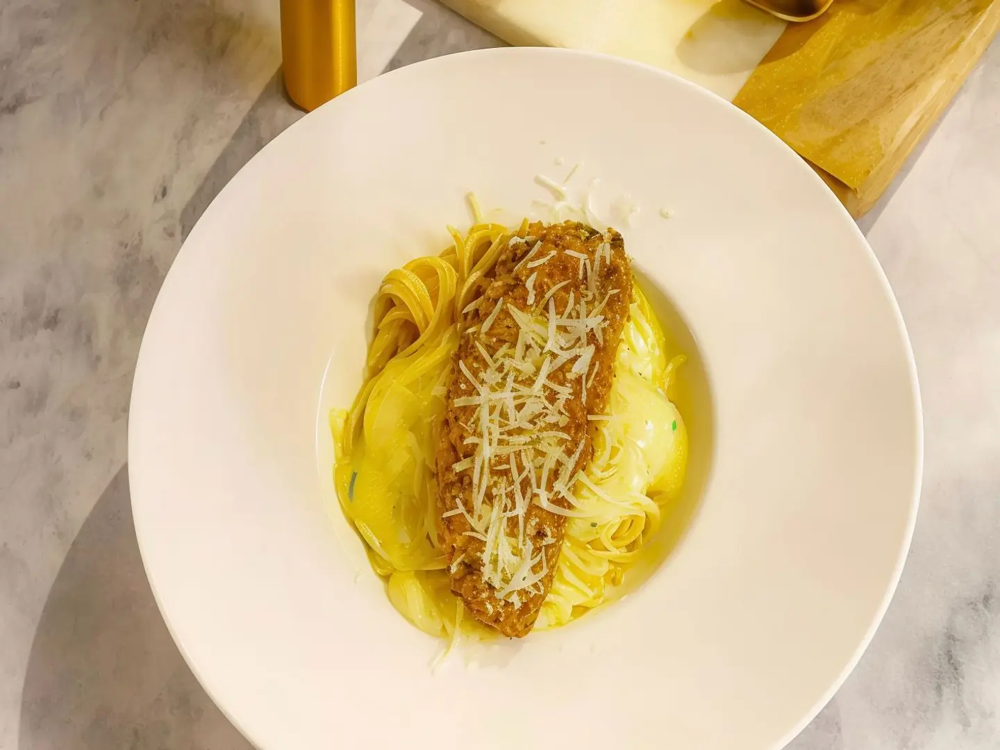 Crosta Fish Pasta
