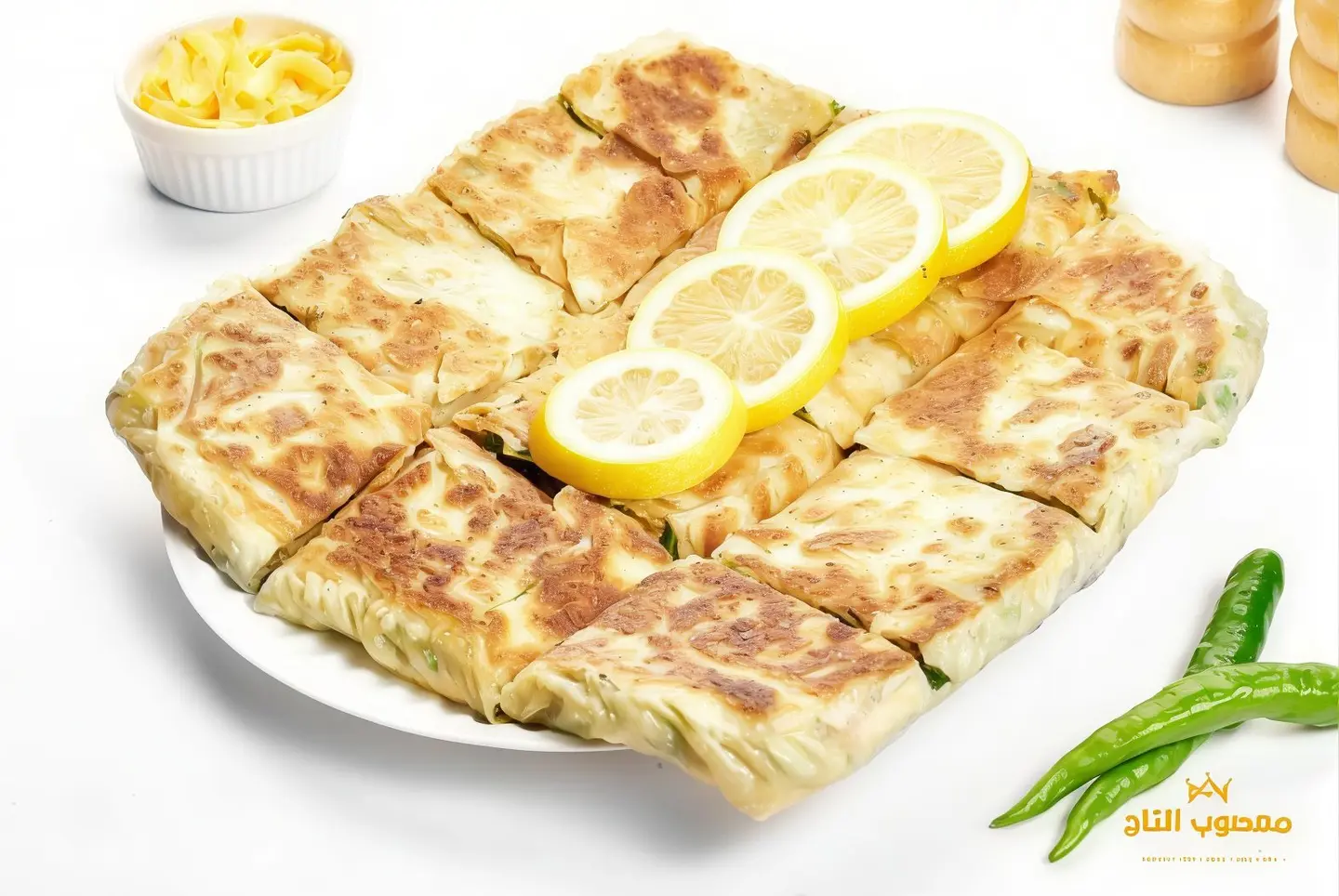 مطبق خضار بالجبنة البيضاء