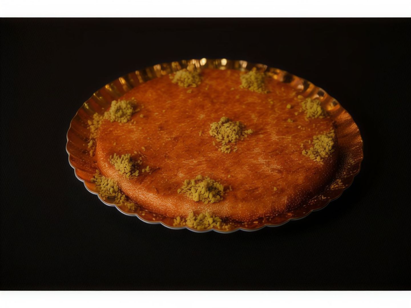 كنافة نابلسية بالقشطة  - صغير
