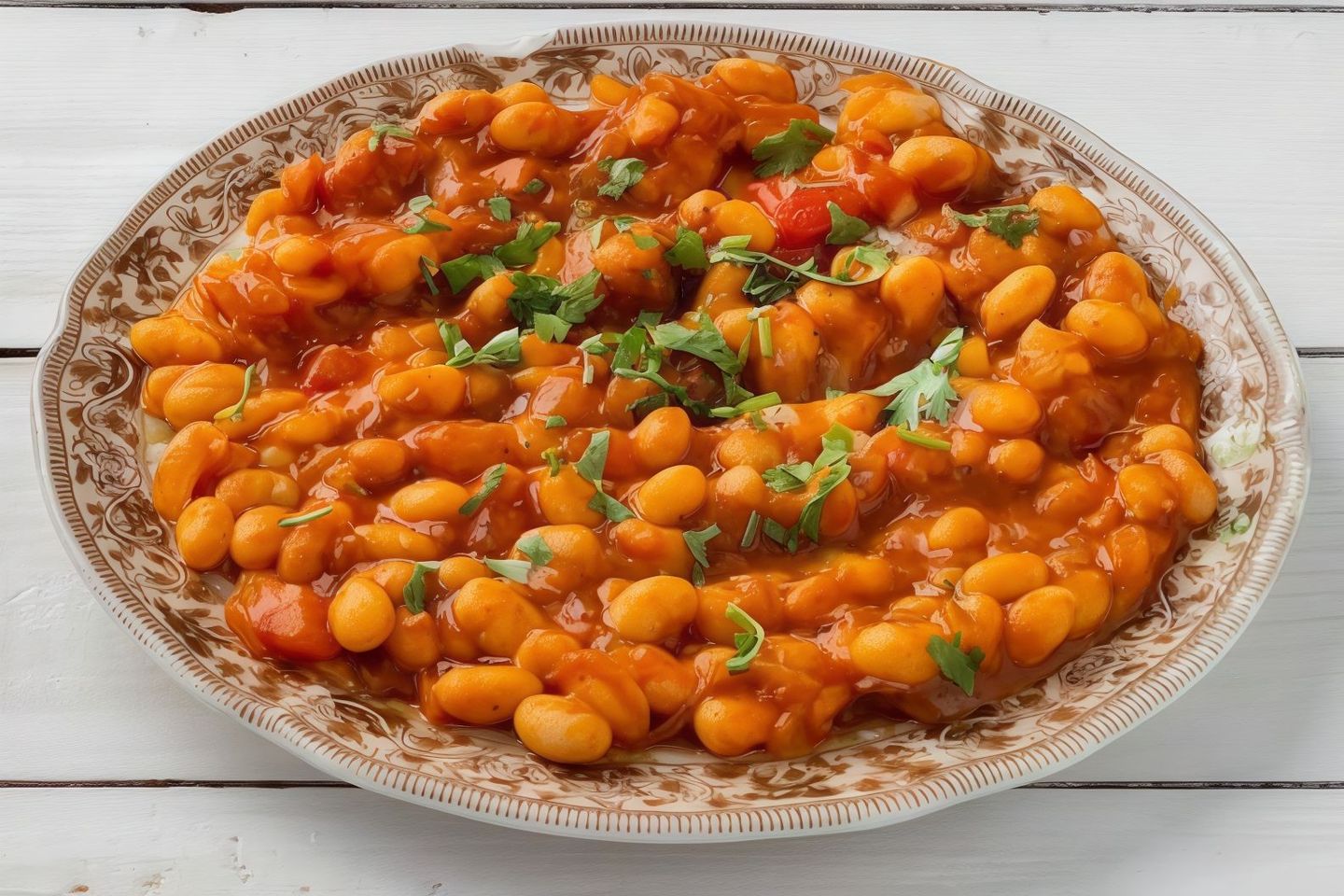 فاصوليا بالبيض