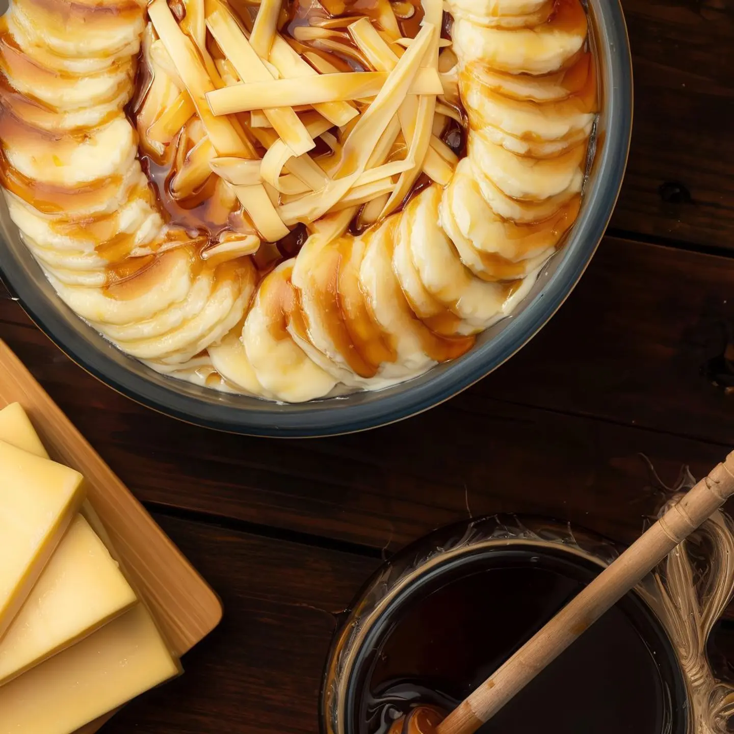 معصوب قشطة وتمر