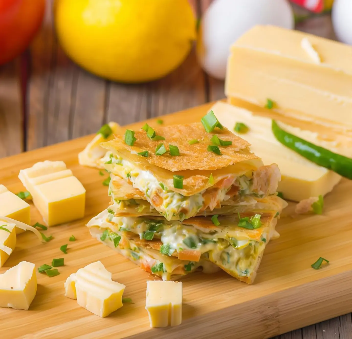 مطبق بجبن شيدر