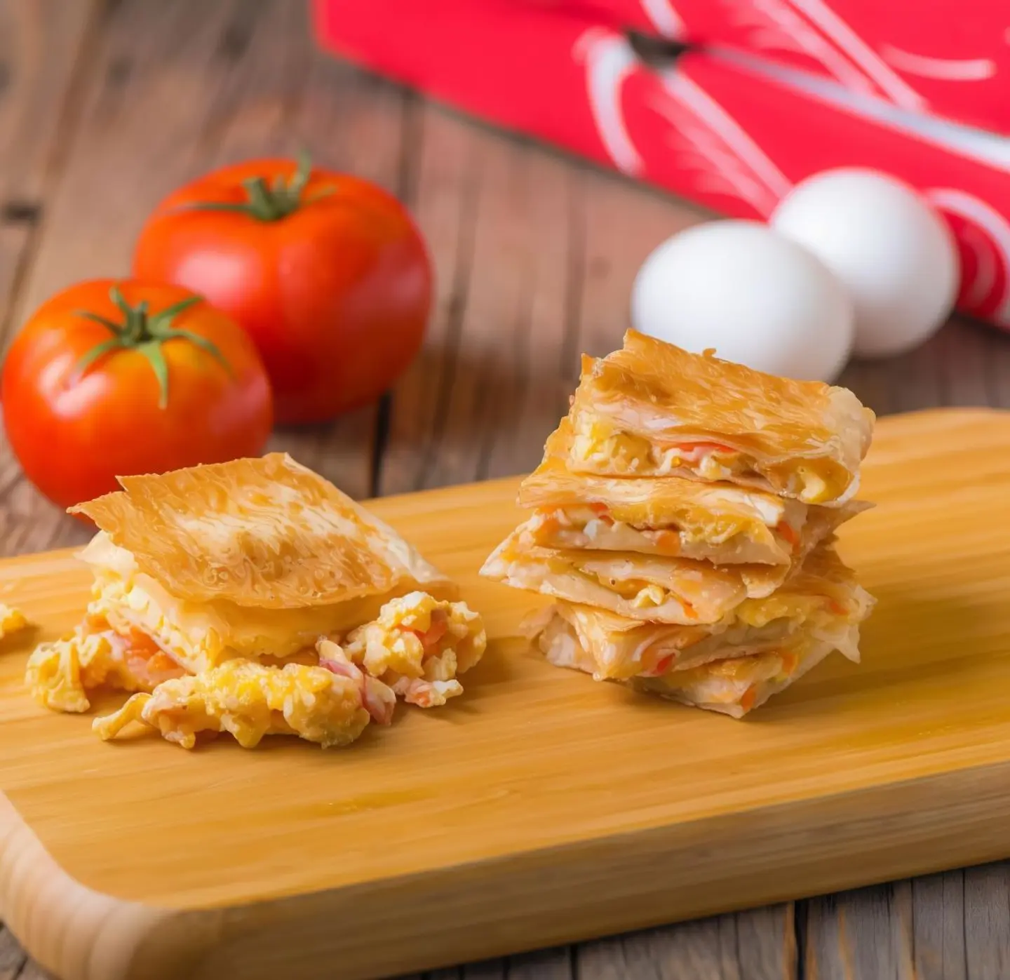 مطبق بجبنة بيضاء