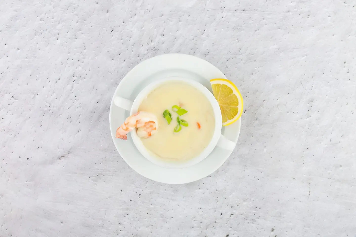 شوربة البحرية بالكريمة
