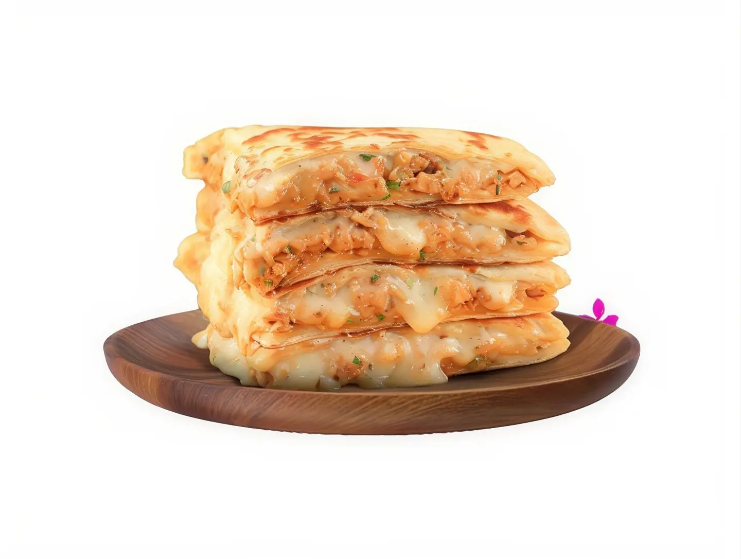 Bbq Chicken Cheese Paratha