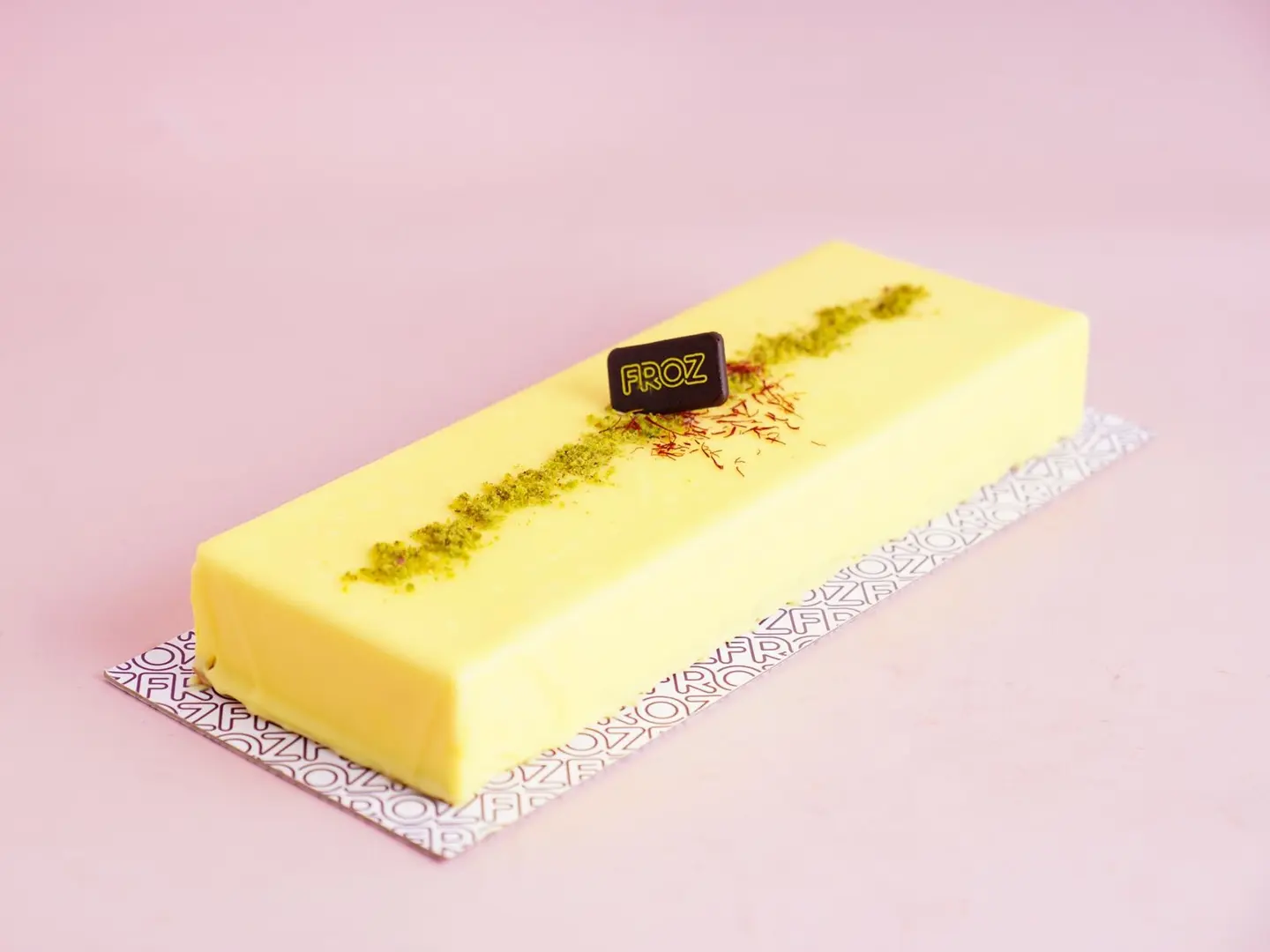 كيك الزعفران