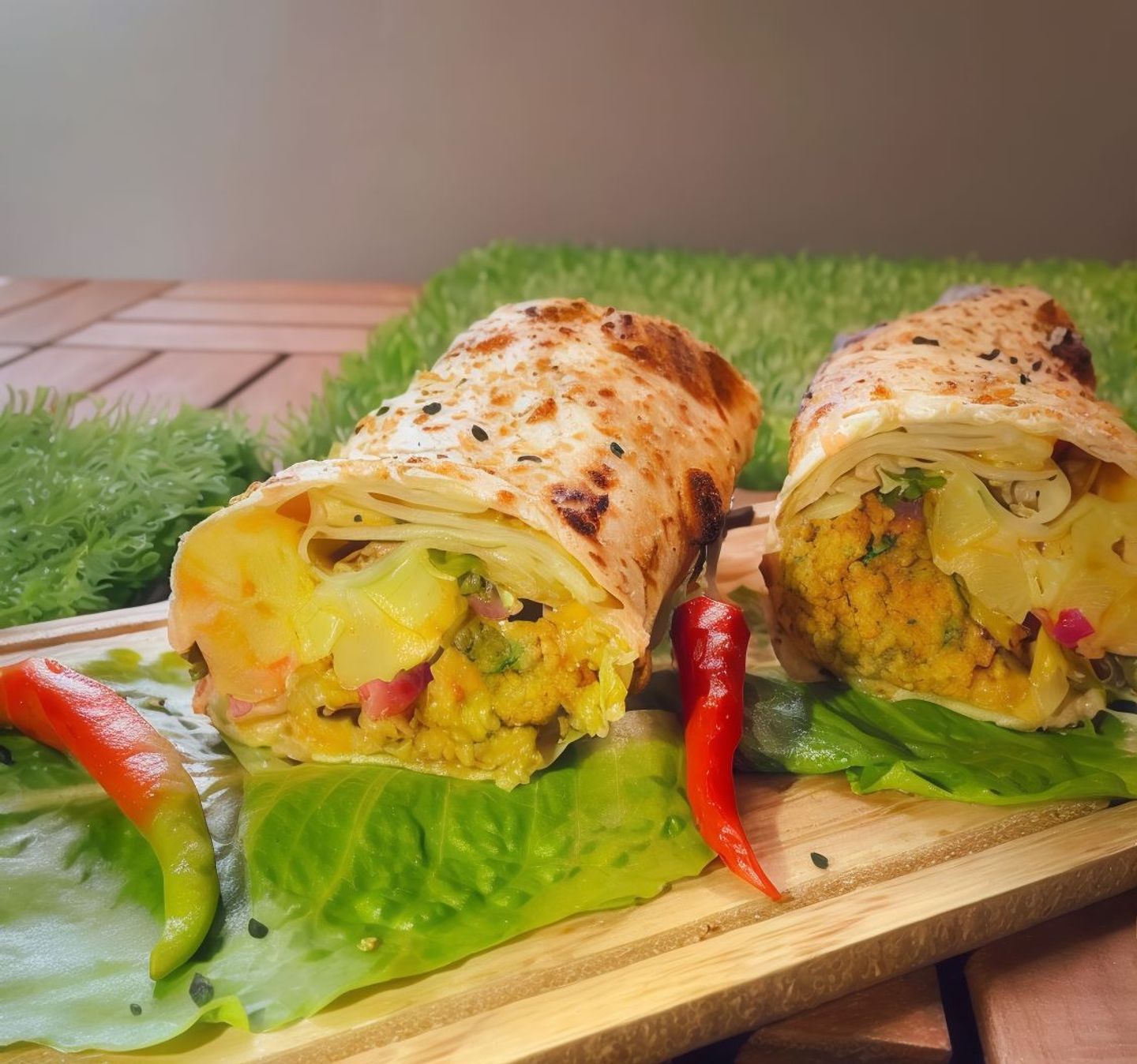 Arabic Falafel Sandwich