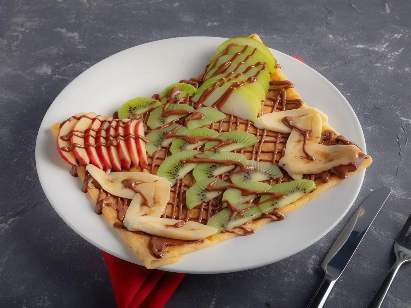 Fruit Crepe