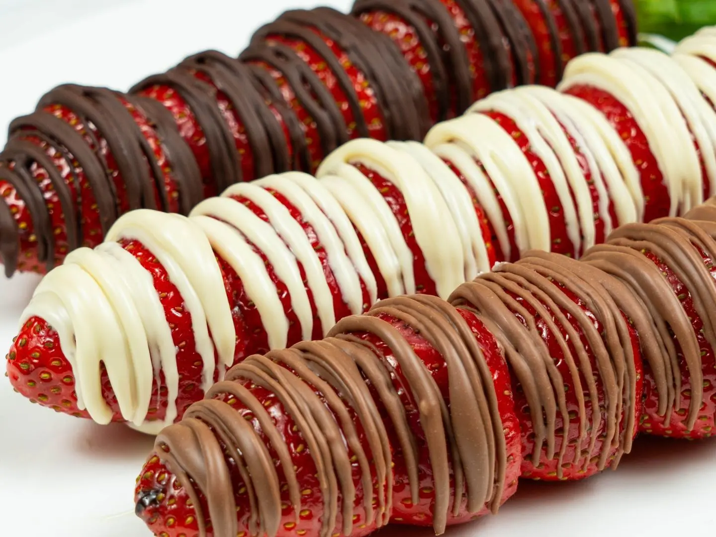 بروشيت الشوكولاتة بالفراولة