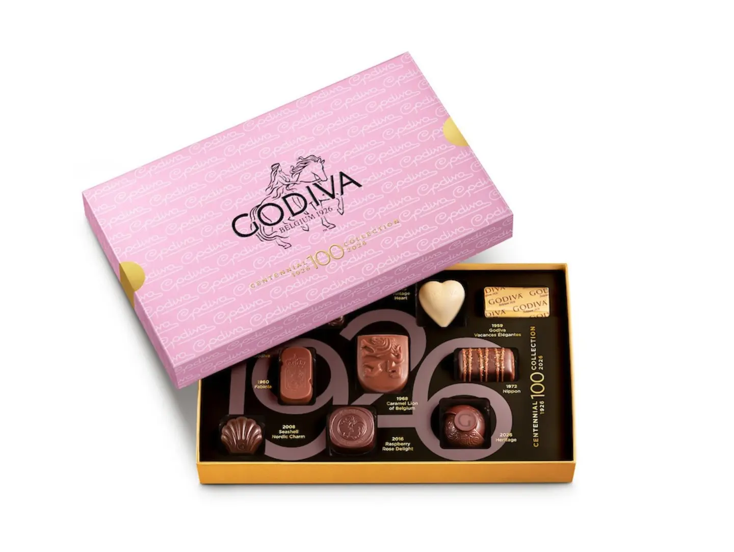 صندوق هدايا الذكرى المئوية (10 قطع)