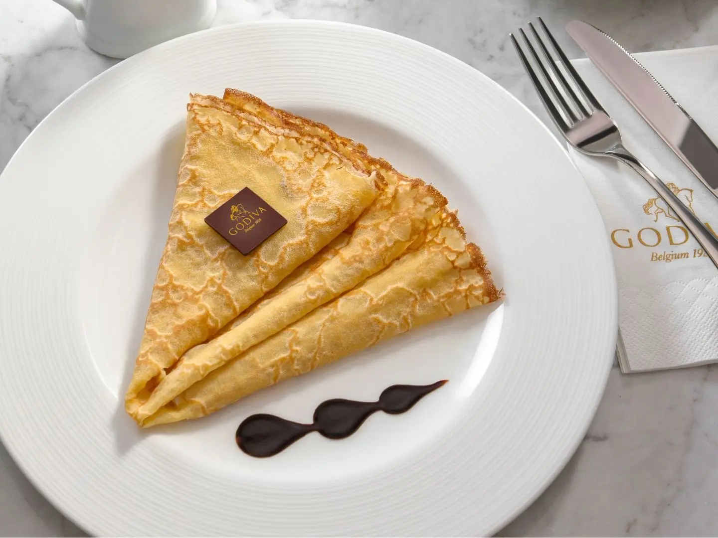 Crepe Au Chocolat + Coffee